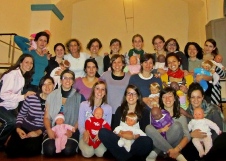 Al corso A.I.M.I. del massaggio infantile!